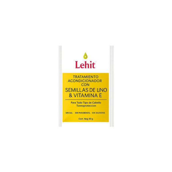 Lehit Tratamiento Acondicionador con Semillas de Lino y Vitamina E – 30g