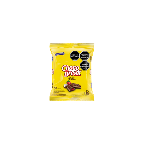 ChocoBreak surtido frutal x 30 unidades
