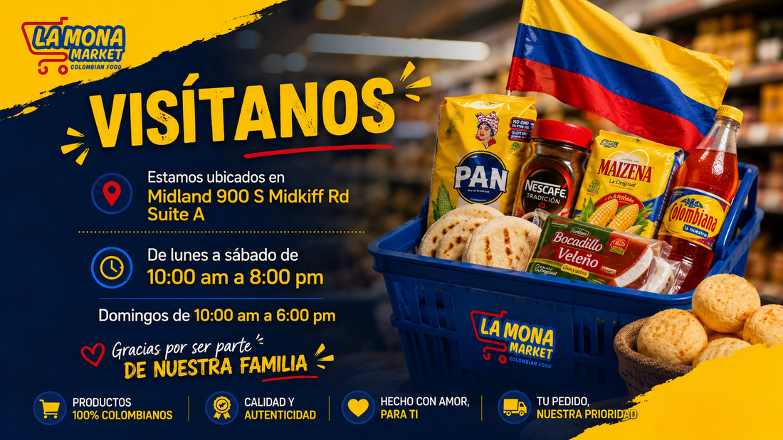 Cómo Nació La Mona Market: Un Pedacito de Colombia en Midland, Texas