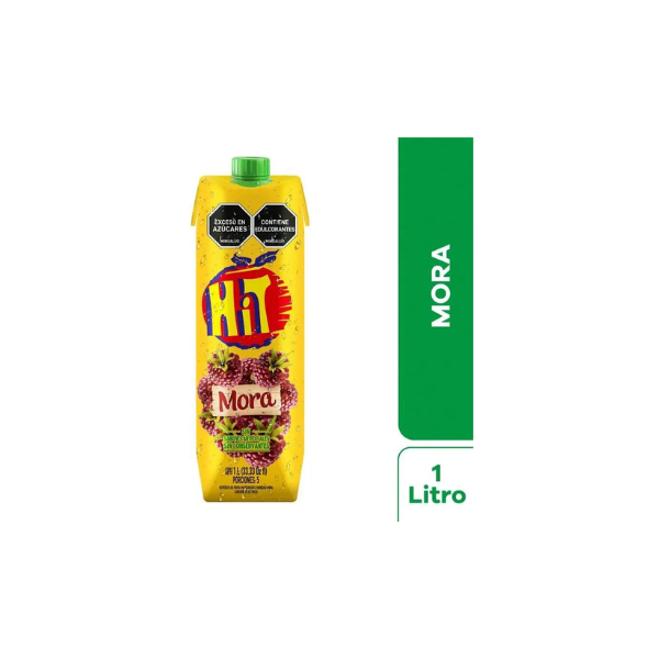 Jugo hit caja sabor mora *1 litro