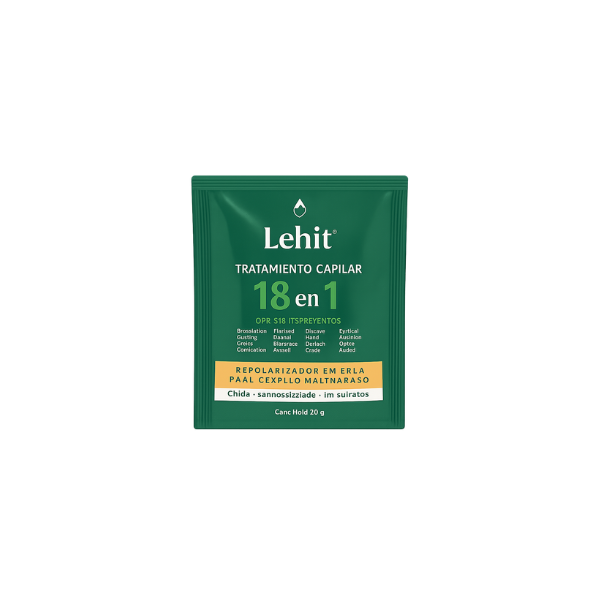 Tratamiento Capilar Lehit 18 en 1 Repolarizador en Frío – 30g