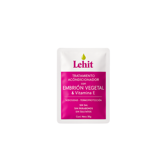 Lehit Tratamiento Acondicionador con Embrión Vegetal y Vitamina E – 30g