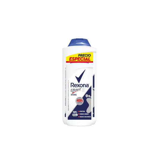 Talco Rexona Efficient 48h (1 x 200g + 1 x 100g)
