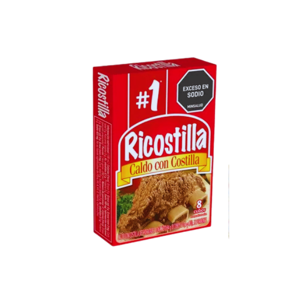 Ricostilla Caldo con Costilla x 8 Cubos