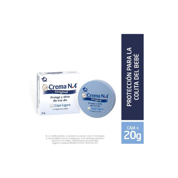 Crema Para Bebe N°4 *20gr