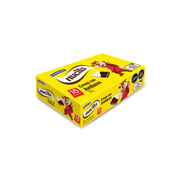 Nucita caja x 18 unidades