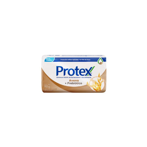 Protex jabón de baño avena + prebiótico 110gr