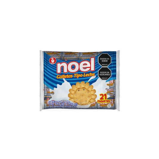 Noel galleta tipo leche *21 paquetes