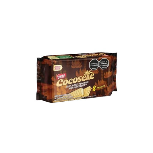 Cocosette galleta tipo wafer sabor coco *8unidades
