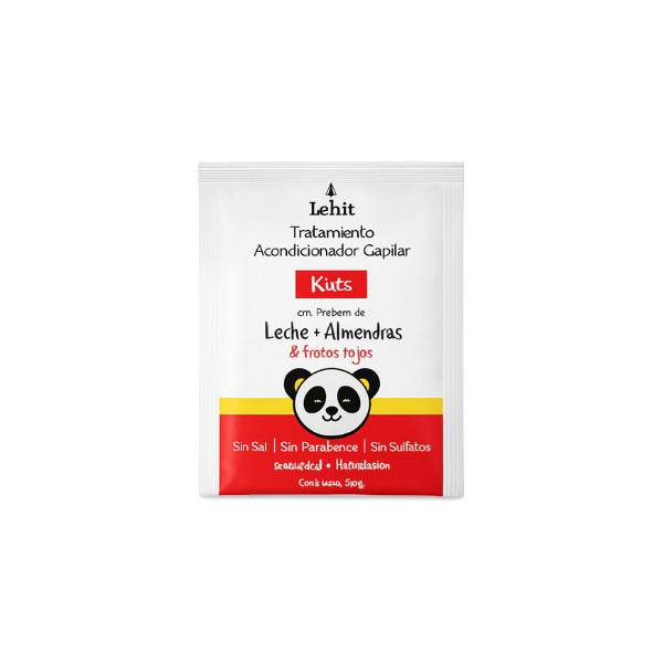 Lehit tratamiento acondicionador capilar leche + almendras *30ml