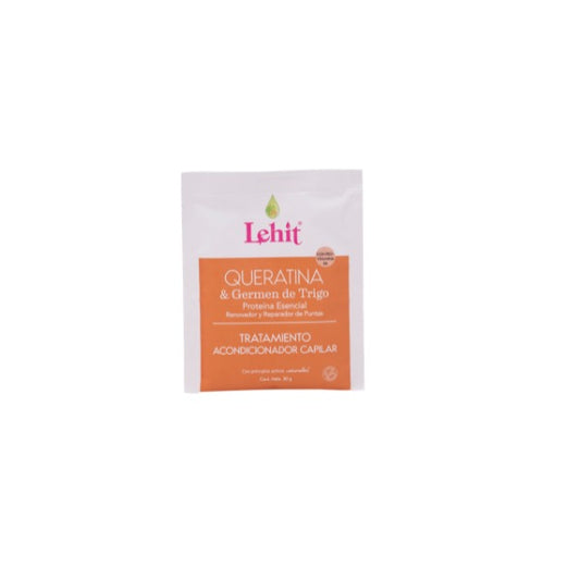 Lehit Tratamiento Acondicionador Capilar Queratina y Germen de Trigo 30gr