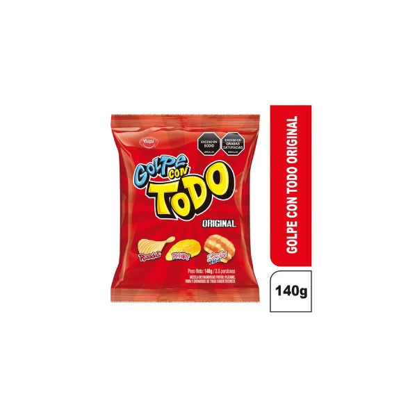 Golpe con Todo Original 140g - Yupi
