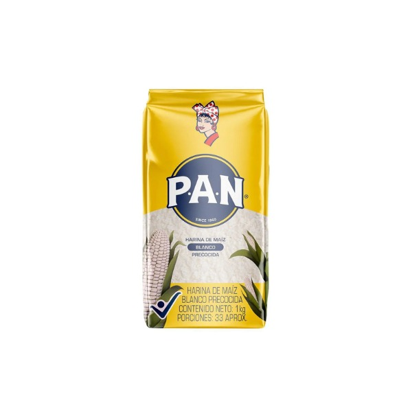 Harina P.A.N. Maíz Blanco Precocida 1kg