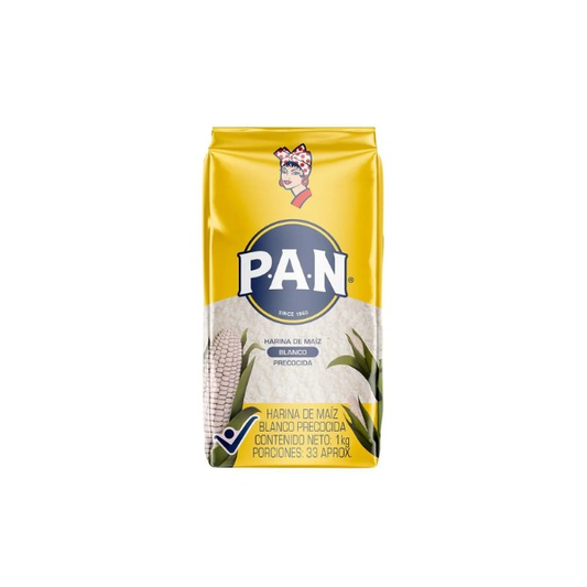 Harina P.A.N. Maíz Blanco Precocida 1kg