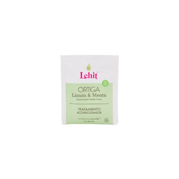 Lehit Tratamiento Acondicionador Ortiga Limón y Menta 30g
