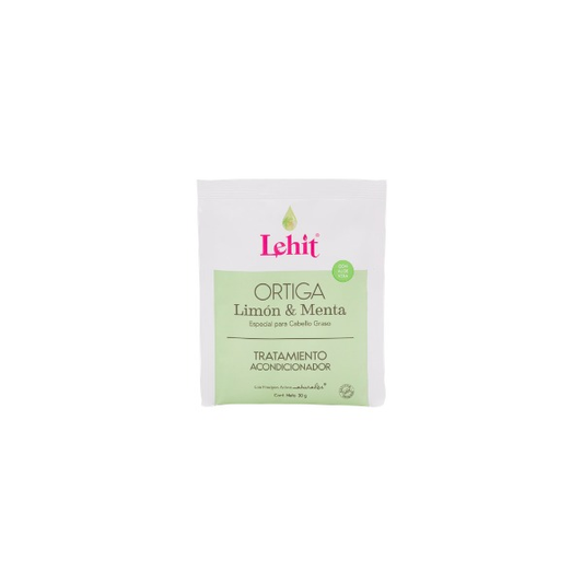 Lehit Tratamiento Acondicionador Ortiga Limón y Menta 30g