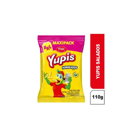 Yupis Salados Horneados Maxipack XXL 110g - Yupi